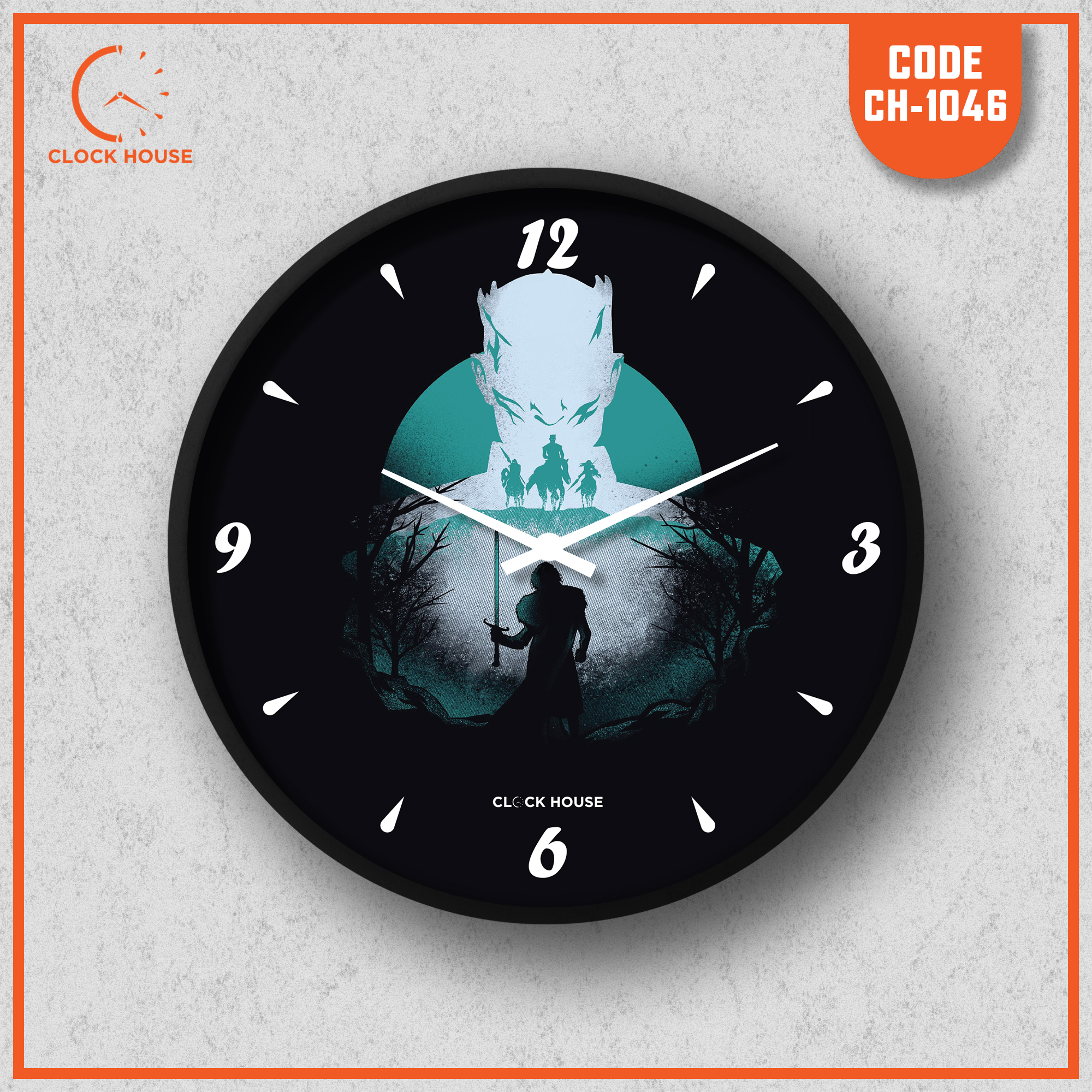 Picture of Clock House BD Web Serials Wall Clock Multicolor