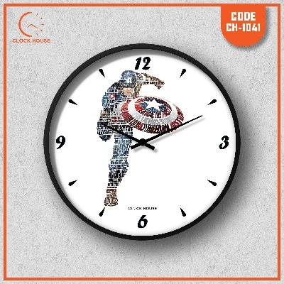 Picture of Clock House BD Super Hero Wall Clock Multicolor