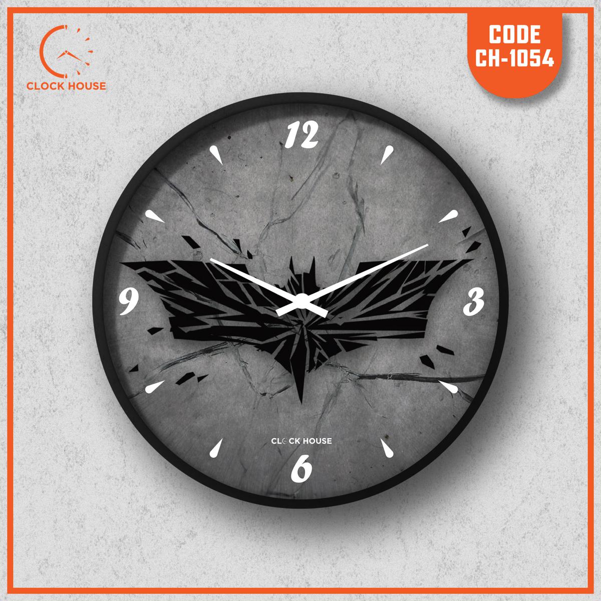Picture of Clock House BD Super Hero Wall Clock Black