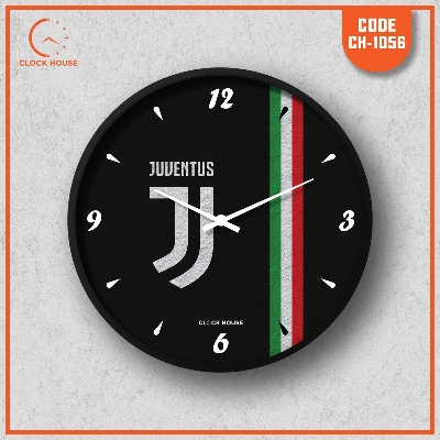 Picture of Clock House BD Juventus Sports Wall Clock Multicolor
