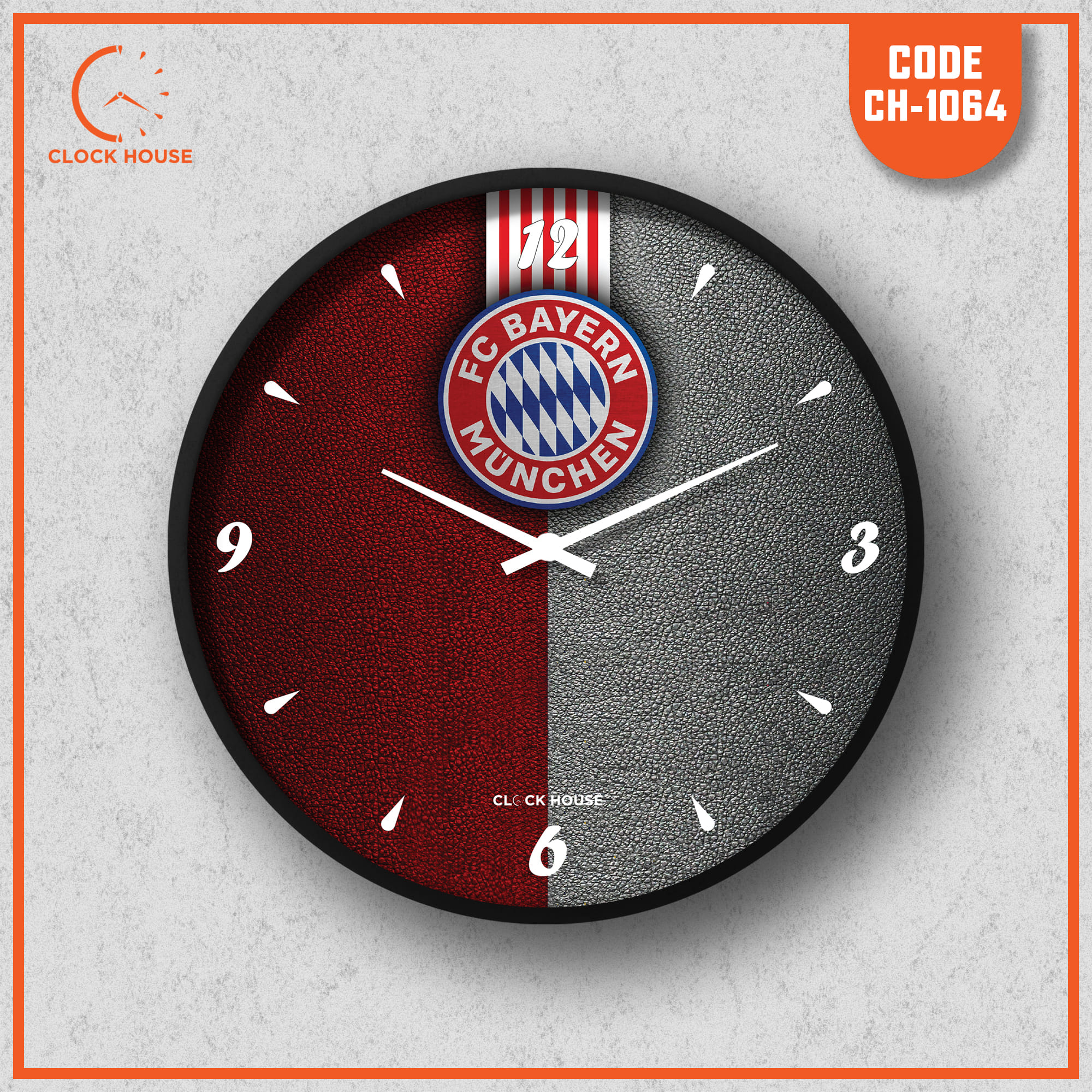 Picture of Clock House BD Sports Wall Clock Multicolor