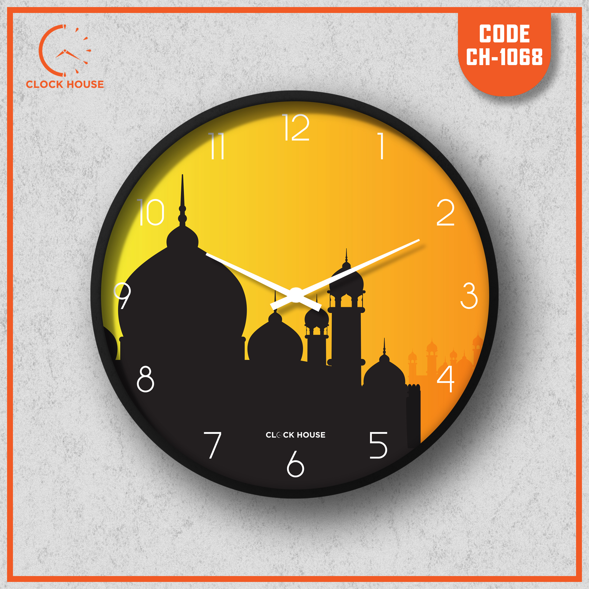 Picture of Clock House BD Islamic Wall Clock Multicolor