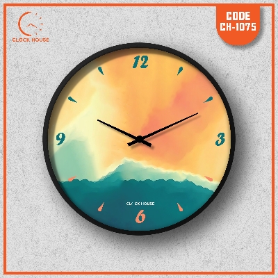 Picture of Clock House BD Artistic Wall Clock Multicolor