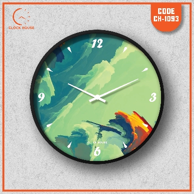 Picture of Clock House BD Artistic Wall Clock Multicolor