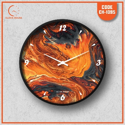 Picture of Clock House BD Artistic Wall Clock Multicolor