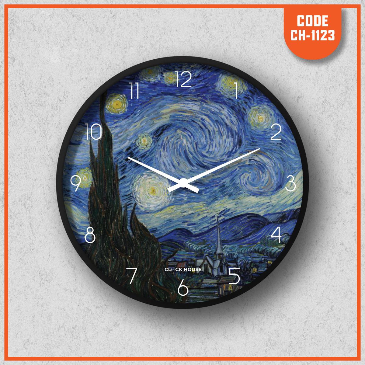 Picture of Clock House BD Artistic Wall Clock Multicolor