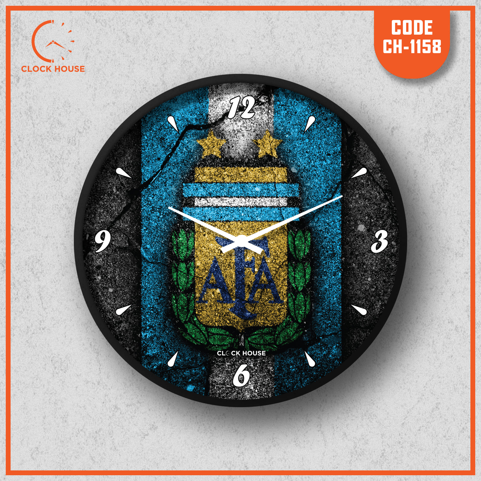 Picture of Clock House BD Sports Wall Clock Multicolor