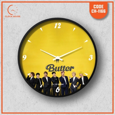 Picture of Clock House BD BTS Wall Clock Multicolor