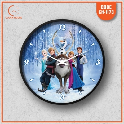 Picture of Clock House BD Frozen Wall Clock Multicolor