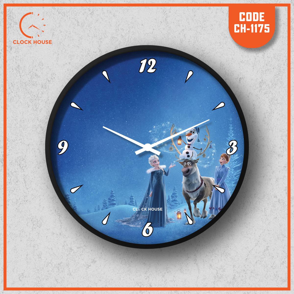 Picture of Clock House BD Frozen Wall Clock Multicolor