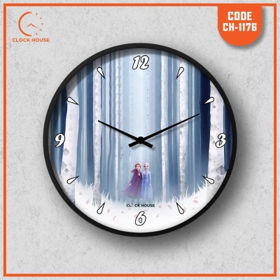 Picture of Clock House BD Frozen Wall Clock Multicolor