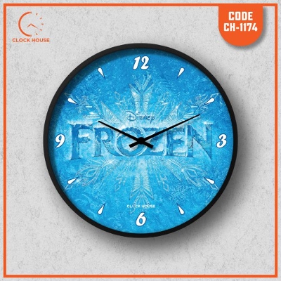 Picture of Clock House BD Frozen  Wall Clock Multicolor