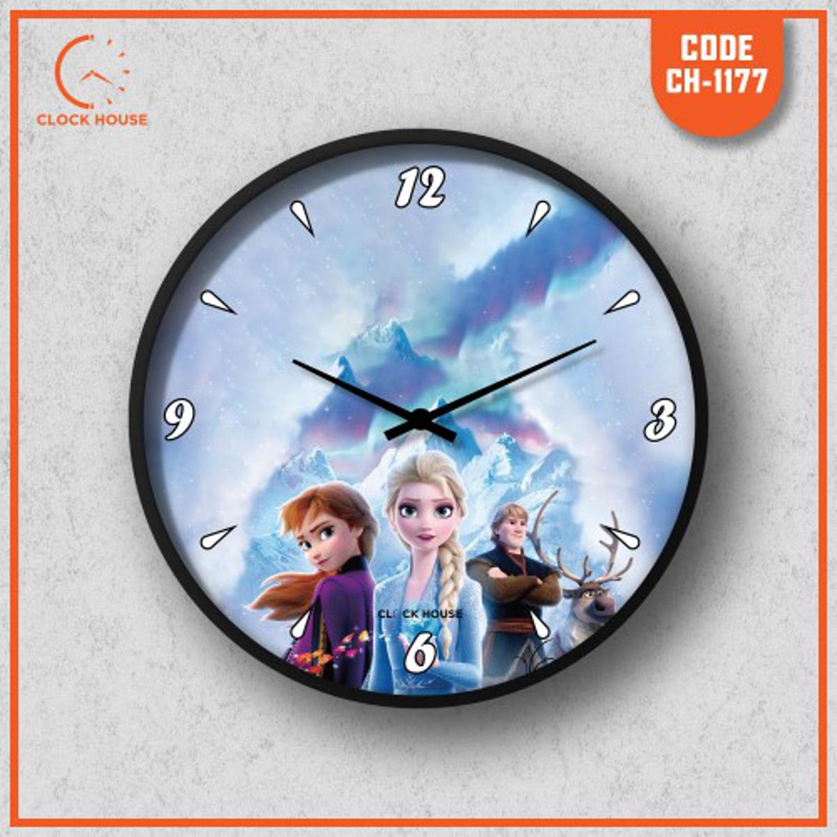 Picture of Clock House BD Frozen Wall Clock Multicolor