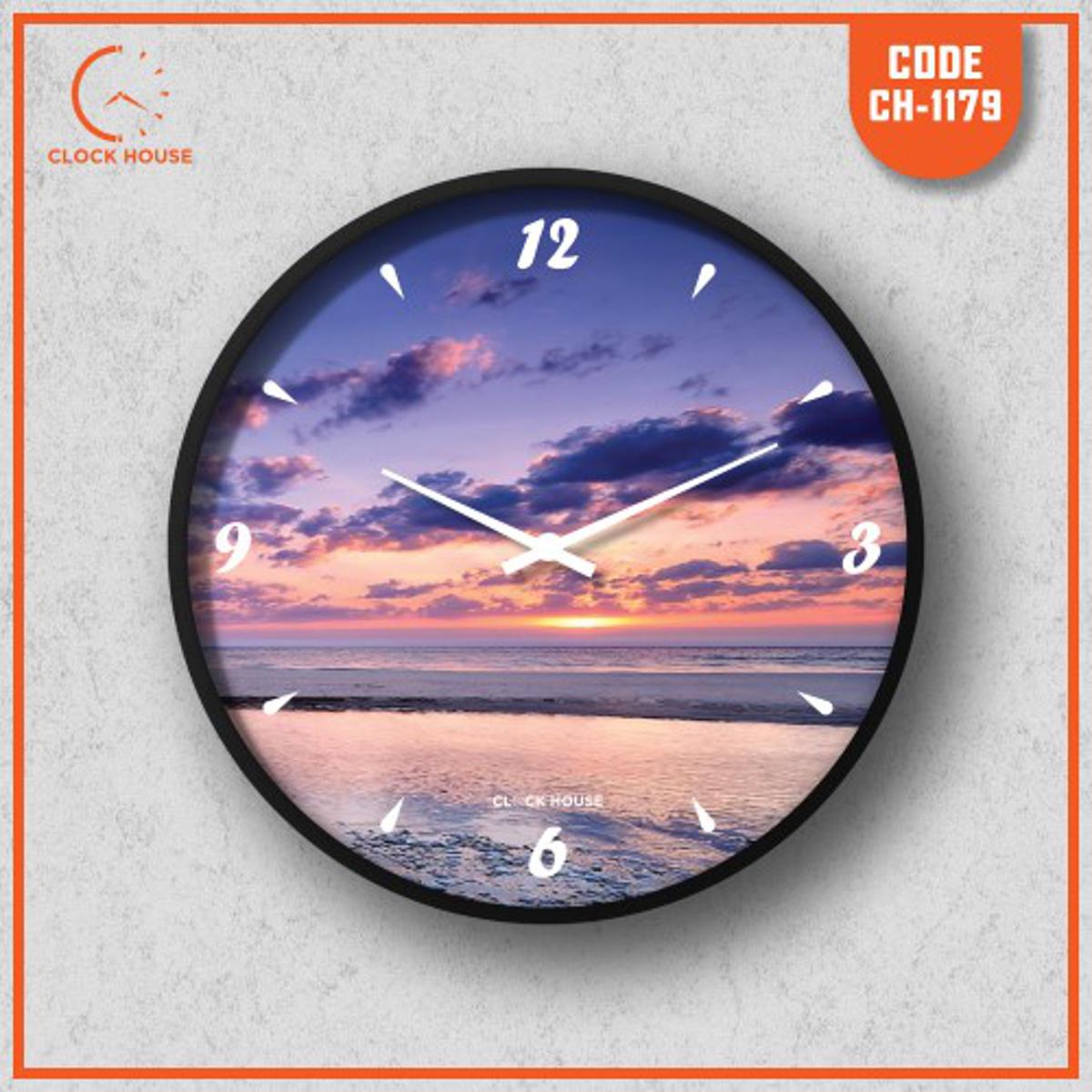 Picture of Clock House BD Artistic Wall Clock Multicolor