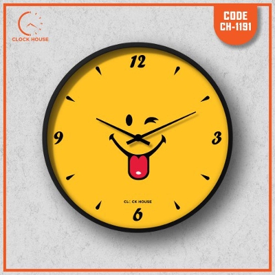 Picture of Clock House BD Artistic Wall Clock Multicolor