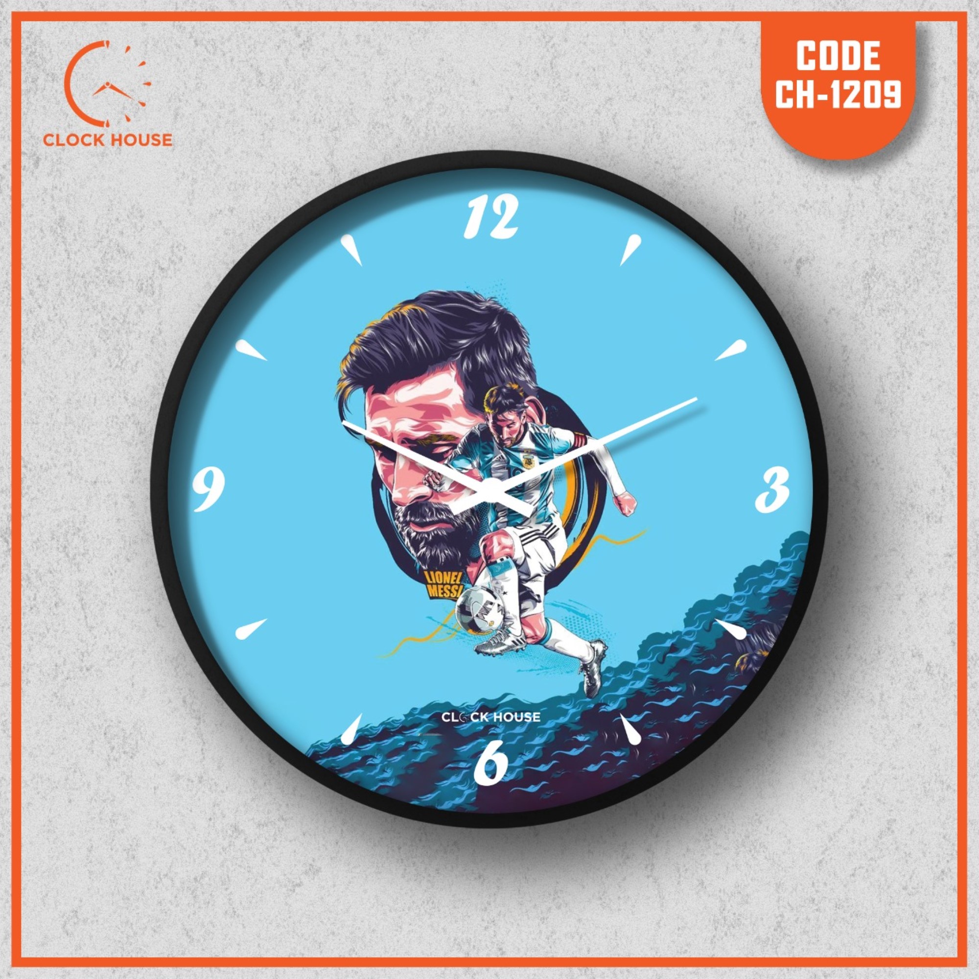 Picture of Clock House BD Sports Wall Clock Multicolor