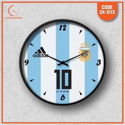 Picture of Clock House BD Sports Argentina Wall Clock Multicolor