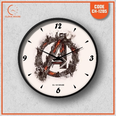 Picture of Clock House BD Super Hero Wall Clock Multicolor