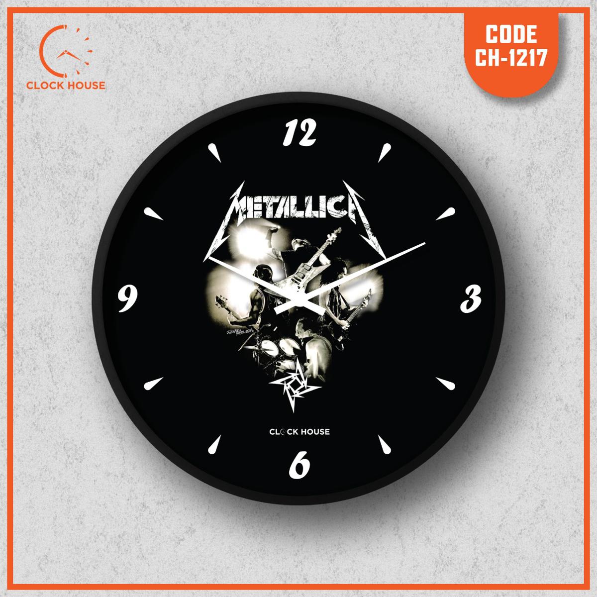 Picture of Clock House BD Music Band Wall Clock Black