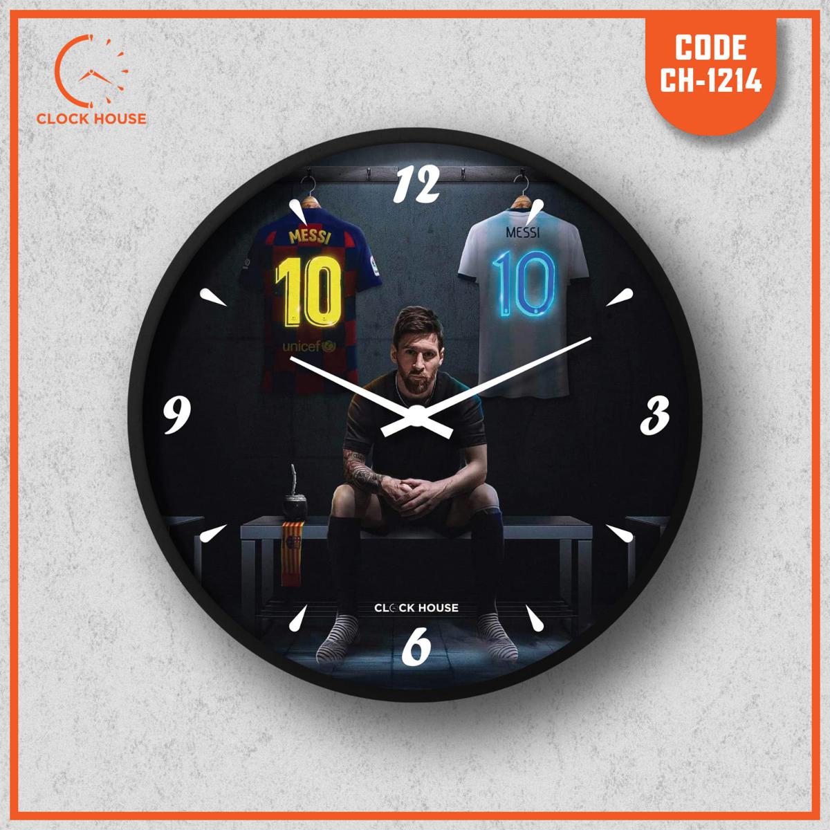 Picture of Clock House BD Sports Messi Wall Clock Multicolor