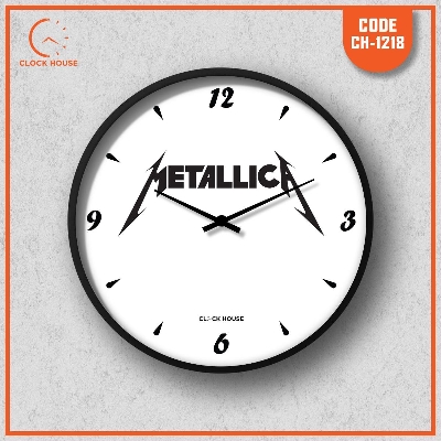 Picture of Clock House BD Music Band  Wall Clock White