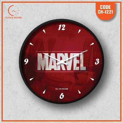 Picture of Clock House BD Marvel Wall Clock Multicolor