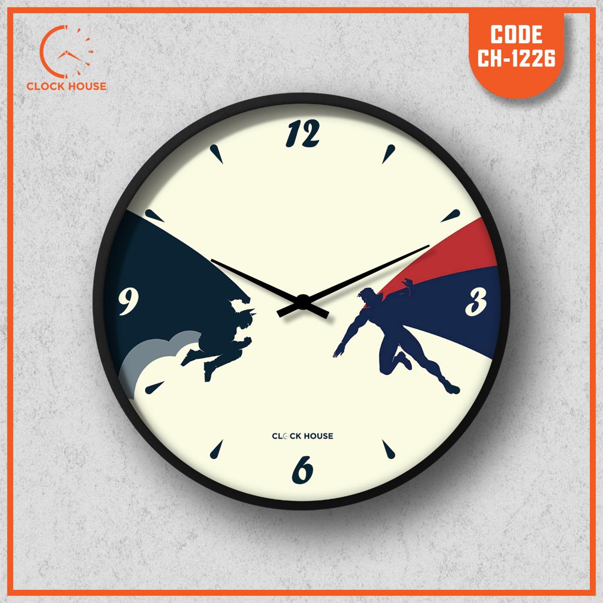 Picture of Clock House BD Super Hero Wall Clock Multicolor