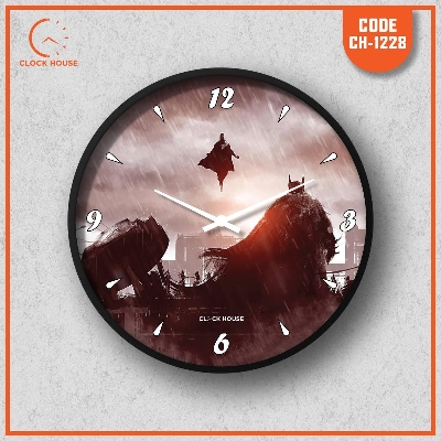 Picture of Clock House BD Super Hero Wall Clock Multicolor