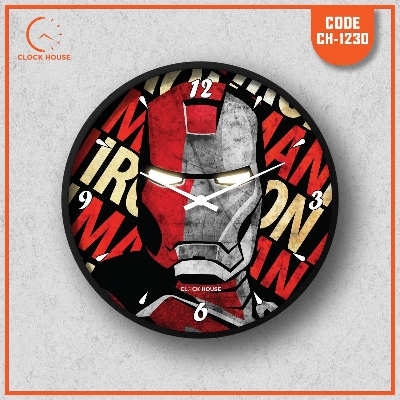 Picture of Clock House BD Super Hero Wall Clock Multicolor