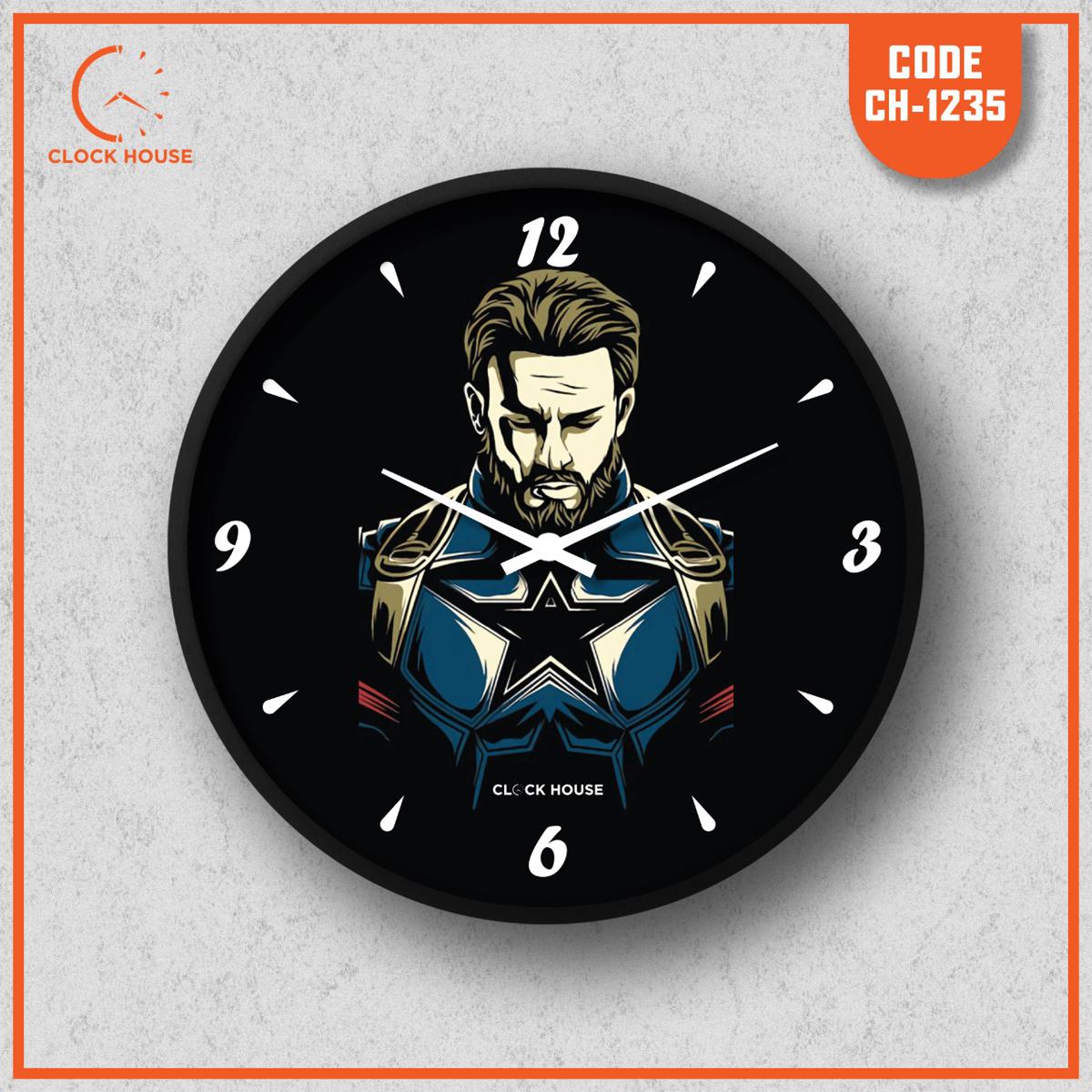 Picture of Clock House BD Super Hero Wall Clock Multicolor
