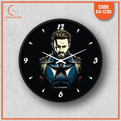 Picture of Clock House BD Super Hero Wall Clock Multicolor
