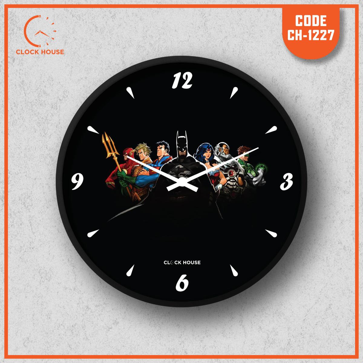 Picture of Clock House BD Super Hero Wall Clock Multicolor