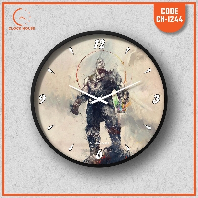 Picture of Clock House BD Super Hero Wall Clock Multicolor