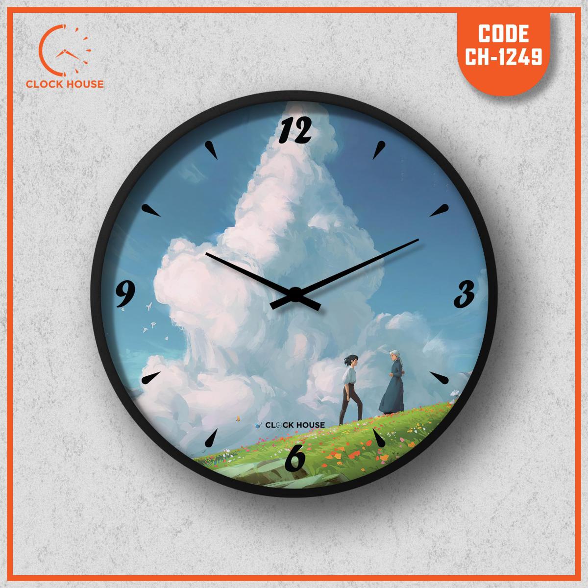 Picture of Clock House BD Artistic Wall Clock Multicolor