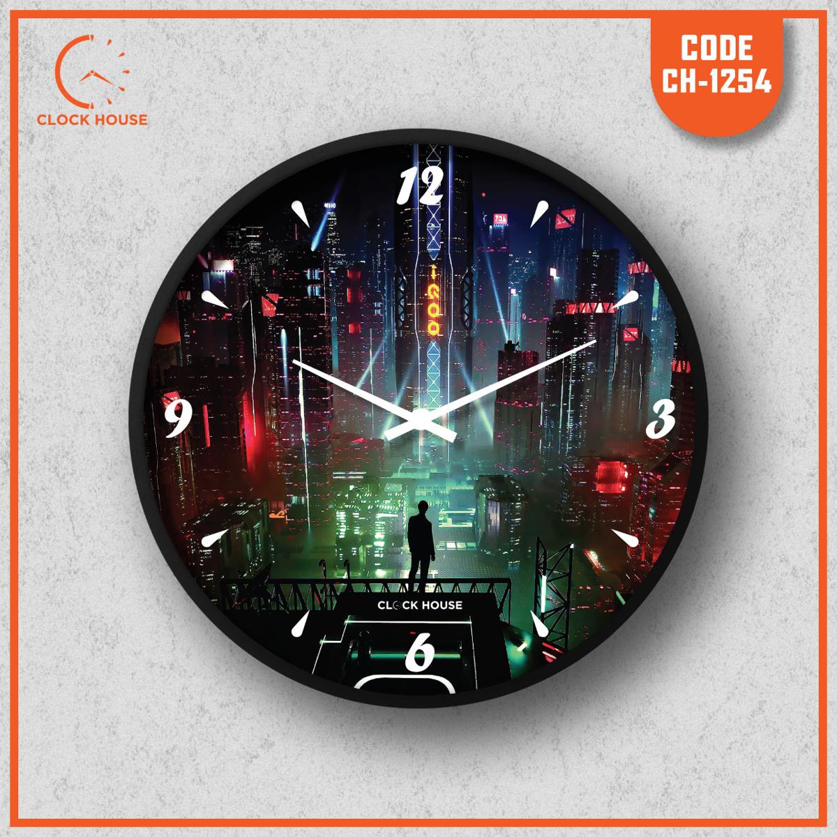 Picture of Clock House BD Artistic Wall Clock Multicolor