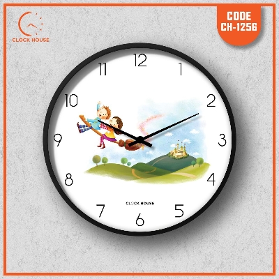 Picture of Clock House BD Artistic Wall Clock Multicolor