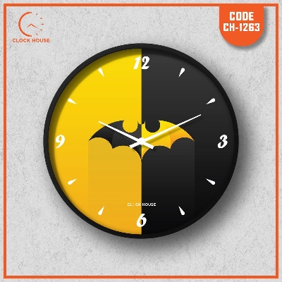 Picture of Clock House BD Super Hero Wall Clock Multicolor