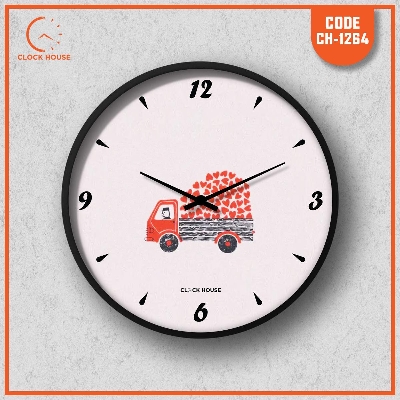 Picture of Clock House BD Love Wall Clock Multicolor