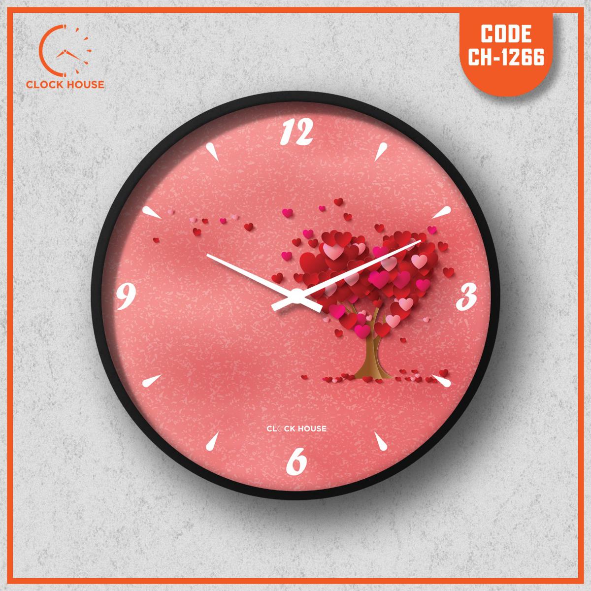 Picture of Clock House BD Love Wall Clock Multicolor