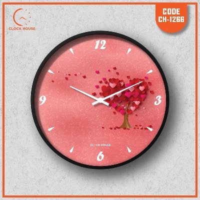 Picture of Clock House BD Love Wall Clock Multicolor