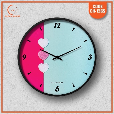 Picture of Clock House BD Love Wall Clock Multicolor