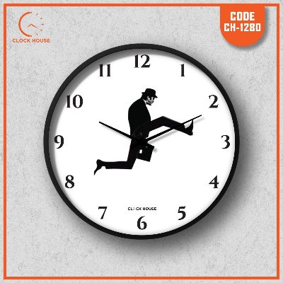 Picture of Clock House BD Artistic Wall Clock Multicolor