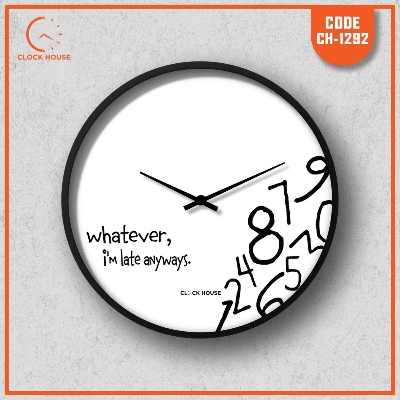 Picture of Clock House BD Artistic Wall Clock Multicolor