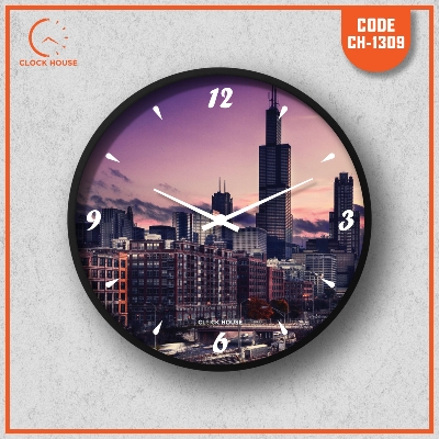 Picture of Clock House BD Artistic Wall Clock Multicolor