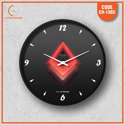 Picture of Clock House BD Artistic Wall Clock Multicolor