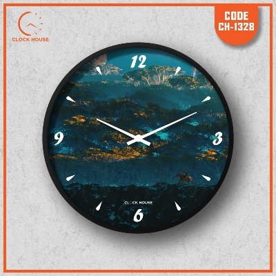Picture of Clock House BD Artistic Wall Clock Multicolor