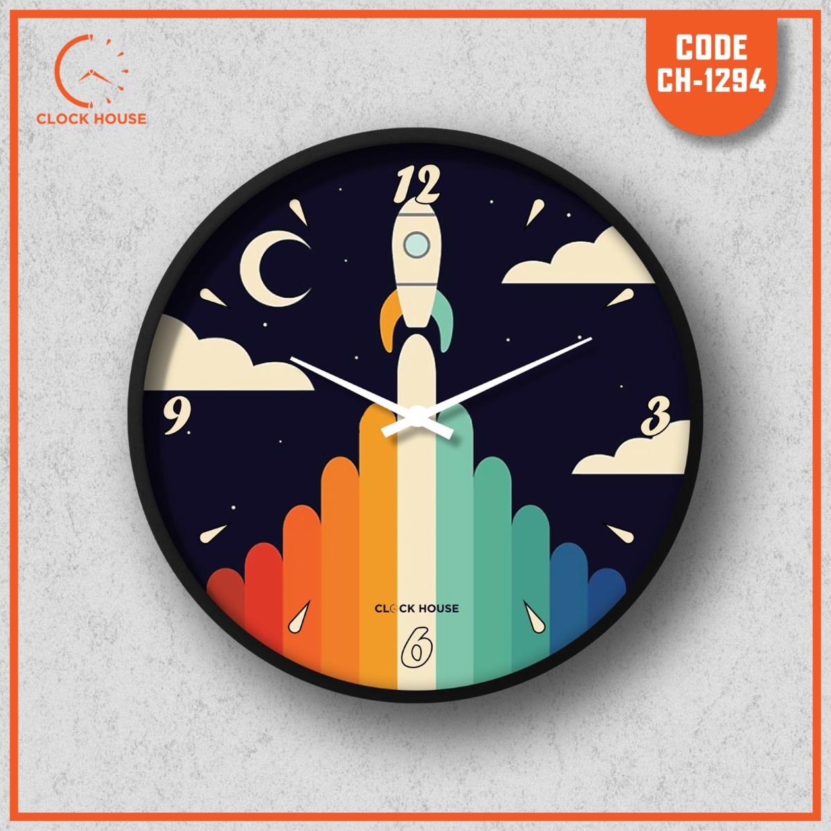 Picture of Clock House BD Artistic Wall Clock Multicolor