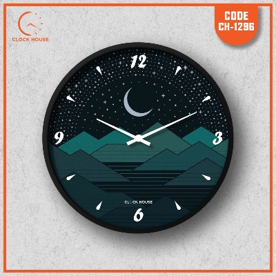 Picture of Clock House BD Artistic Wall Clock Multicolor
