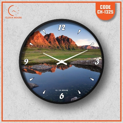 Picture of Clock House BD Artistic Wall Clock Multicolor