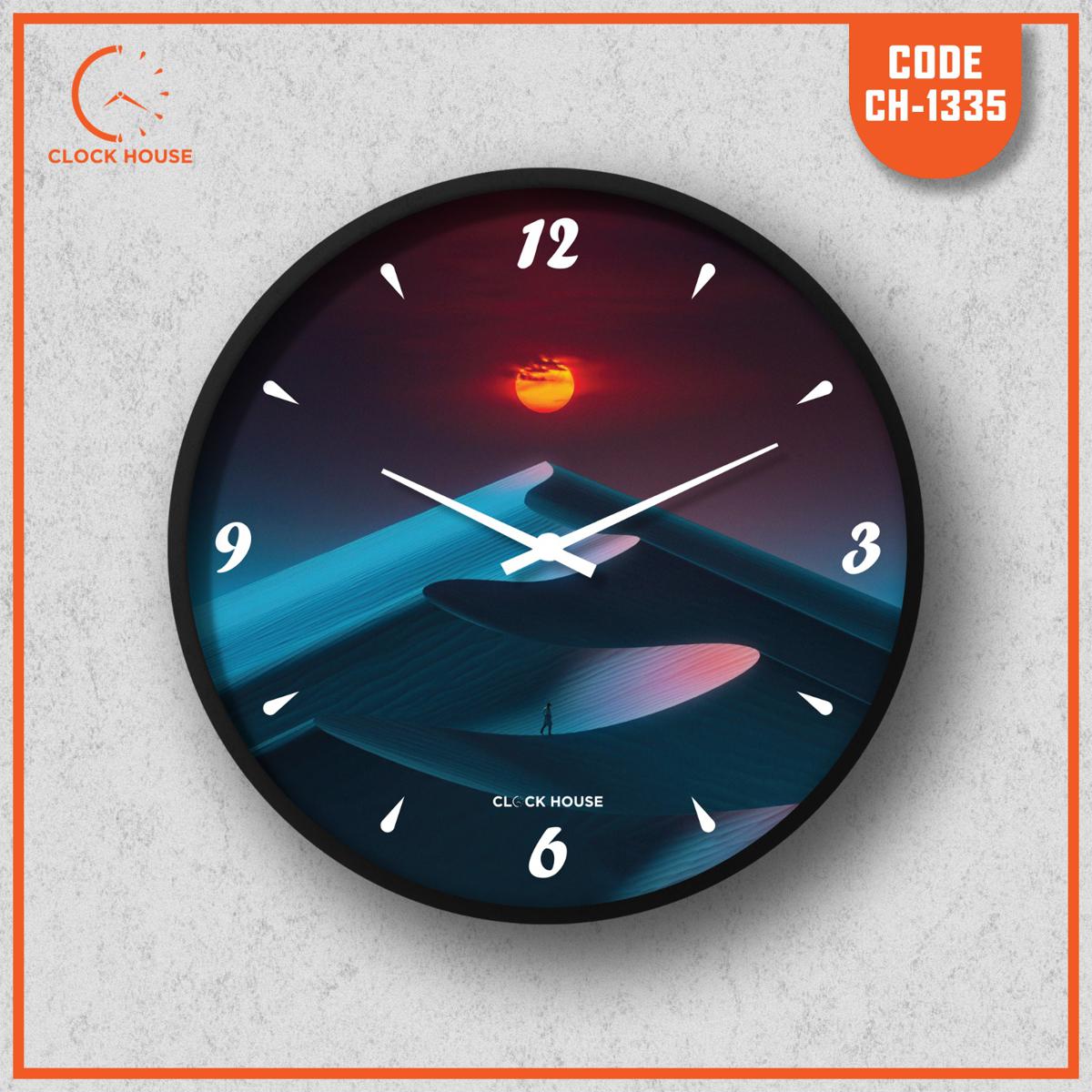 Picture of Clock House BD Artistic Wall Clock Multicolor